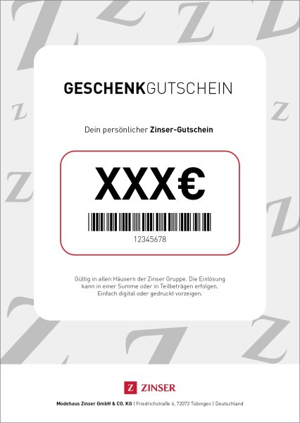 Geschenkgutschein Logo